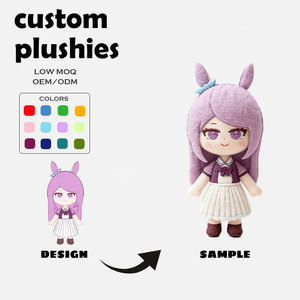 Muñecos de Peluche Personalizados OEM de Bajo MOQ, Lindos y Exquisitos, con Ropa, Regalos para Amigos - Product Image 1