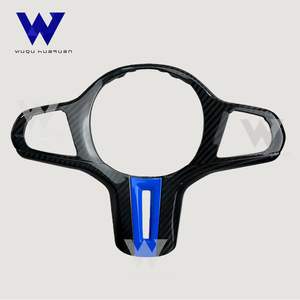 Cubierta Delantera de Fibra de Carbono para Volante <span class=keywords><strong>BMW</strong></span> Serie G, Compatible con G20 G30 G06 G02 - Product Image 1