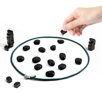 Jeu d'échecs magnétique avec 20 aimants puissants pour un jeu créatif et stimulant le cerveau, parfait pour la famille, les enfants et les adultes