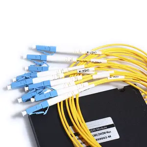 4 canais 8 canais 16 canais 100g dwdm mux demux módulos ópticos passivos lc/upc