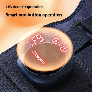 Ceinture chauffante vibrante de massage pour le soulagement de la douleur du nerf sciatique, de haute qualité, moderne, électrique, soutien lombaire, couleur personnalisée, OEM - Product Image 6