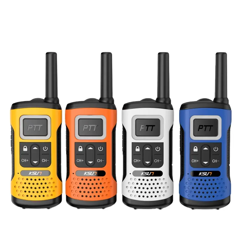 Ksut Gz32 Sos Licentie Gratis Tweeweg Radio Handheld Uhf Gecodeerde Walki Talki Pmr 446 Frs Walkie-Talkie Lange Afstand