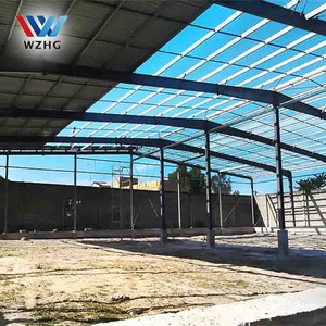 Weizhengheng grandes de espacio de estructura de acero de calibre ligero gable marco de acero industrial almacén dibujo - Product Image 4