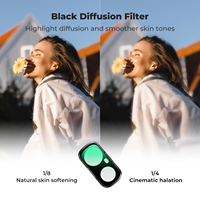 K&F Concept Filter Tahan Air Anti Gores 16 Buah Set Filter ND&PL UV CPL ND Black Diffusion untuk Insta360 Ultra Luna