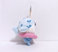 Boîte aveugle en peluche Fat Shark avec bouée de sauvetage Jouet mystère à collectionner en coton doux pour cadeau d'anniversaire