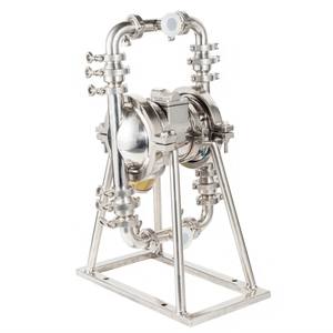 GK 1インチ サニタリーステンレス鋼ダイヤフラムポンプ 鏡面仕上げ 高価値医薬品液体移送用 - Product Image 2