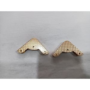 Clips de protection d'angle en acier inoxydable, 1 pouce, doré clair, pour sacs et boîtes cadeaux, résistants aux chocs - Product Image 2