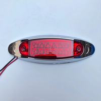 Nouvelle lampe latérale LED pour camion WJC 24V noire ou chromée pour camion remorque poids lourd