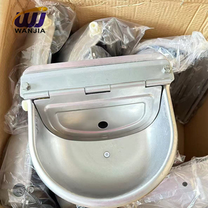 WANJIA Bebedero Automático de Acero Inoxidable 304, Recipiente de Agua Duradero para Ganado, Cerdo, Vaca, Oveja, Cabra, Instrumento Veterinario - Product Image 4