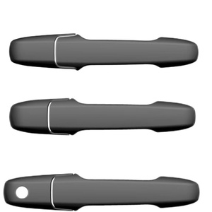 Abs <b>Chrome</b> <b>Door</b> <b>Handle</b> Cover for Toyota Agya Accessories - Product Image 1