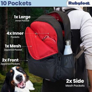 Transportín ajustable para perros pequeños JW PET, Transportín suave y cómodo para gatos con cuencos plegables para playa o viajes - Product Image 5