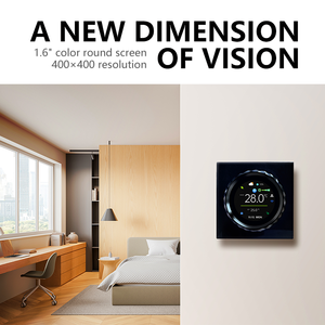 Tuya mới BAC-2007 thông minh núm điều chỉnh nhiệt với 1.6 inch Thông tư và màn hình TFT cho biệt thự - Product Image 6