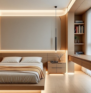 Gỗ ban đầu phong cách tủ bếp tùy chỉnh phòng đựng thức ăn tùy chỉnh nhà bếp đảo bàn ăn toàn bộ nhà tùy biến - Product Image 6