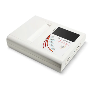 Elettrocardiografo xách tay Ba kênh thú y ECG Máy holter ekg bệnh viện kỹ thuật số 3 kênh ECG - Product Image 4