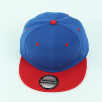 Casquettes Snapback Unisexe à 6 Panneaux, Bicolores, à Visière Plate, Réglables, Style Hip Hop, Casquette de Baseball