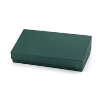 Boîte d'expédition biodégradable en carton ondulé kraft brun uni avec doublure en éponge et feuille d'or, pour la vente au détail et l'envoi postal