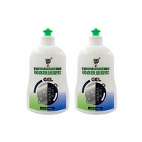Gel nettoyant multi-surfaces à action rapide pour les fonds de casseroles de cuisine, pour éliminer la graisse carbonisée et les marques de brûlure