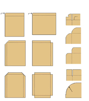 Lámina de Papel Económica y Ecológica, Alternativa a las Paletas de Cartón, 1300x1000mm, Sin Fumigación, para Logística de Exportación