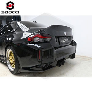 ドライカーボンファイバーCSLスタイルトランクスカー用トランクリッドカーアクセサリーBMW G87 M2クーペG42 M240i 2シリーズ - Product Image 5