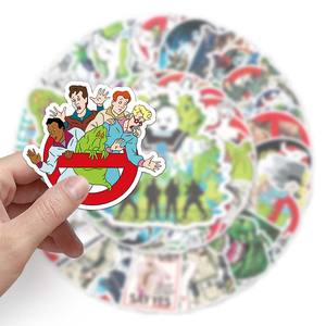50 Uds superventas pegatinas de dibujos animados impermeables decorativas monopatín equipaje portátil Anime <span class=keywords><strong>cazafantasmas</strong></span> pegatinas - Product Image 6