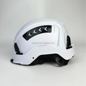 Casco de Seguridad WELTA ABS, Certificado CE EN397 ANSI, Suspensión de 6 Puntos con Lámpara Frontal para Construcción y Protección de la Cabeza - Product Image 3