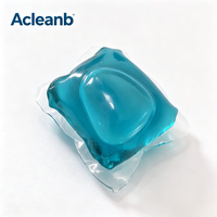 Capsules de lessive écologiques à haute concentration, à usage unique, pour vêtements - Nettoyage efficace