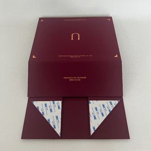 Confezione regalo di lusso magnetica confezione regalo di carta pieghevole scatola regalo per uccelli - Product Image 3