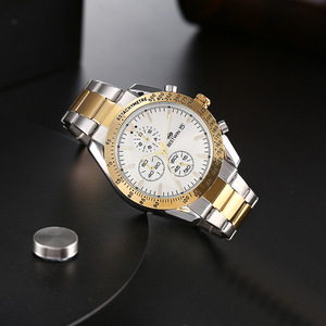 Reloj de Cuarzo Ronda de Lujo para Hombre 2025 - Reloj de Pulsera de Acero Inoxidable, Elegante, Casual y Ejecutivo, Resistente al Agua y a los Arañazos - Product Image 2
