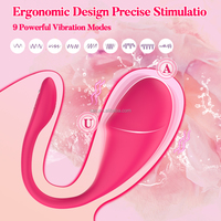 SacKnove Neue Vollsilikon 9 Frequenz Telefonfernbedienung Sextoys G-Punkt Mini Tragbare Vibrationshose Ei App-Gesteuerter Vibrator