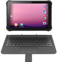 Tablette robuste RT12A Qualcomm Android 14 5G WiFi 6E, 8 Go 128 Go, PC industriel, étanche IP65, lecteur de codes-barres 2D, NFC