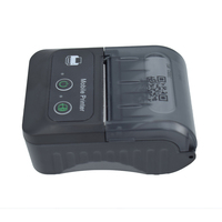Mini impresora térmica de recibos, dispositivo portátil recargable con puerto USB BT, inalámbrico, 58mm