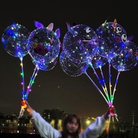 Vente en gros de magnifiques ballons TPU à lumière LED illuminés pour Noël et Pâques