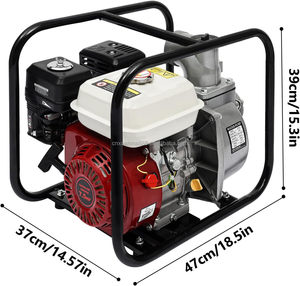3 Inch 3-Stroke Gasoline Engine Water <b>Pump</b> 7.5HP 60m/h Portable High Pool Irrigation <b>Pump</b> Recoil Start 3-Year - Product Image 1