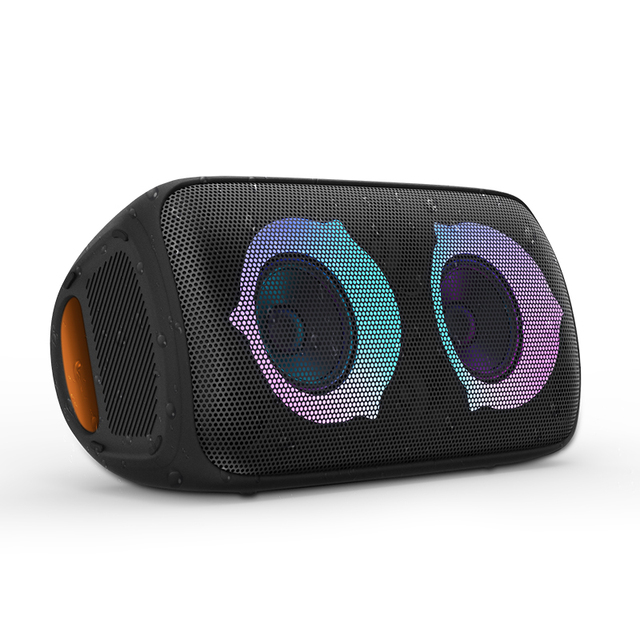 Trending Products P6 Rechargeable Amplifier Wireless Mic Karaoke 60W Party bluetooth Speaker Sound Box With USB