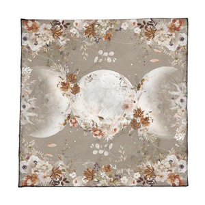 Tovaglia tarocchi 75/50cm fase luna fiore animale altare panno pagana orologio astrologia pendolo Divinations oracolo carta tappetino - Product Image 2