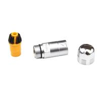 Konektor Data RJ45 Krom Sand Blasted SINGO Factory, Steker Tahan Air untuk Layar LED Luar Ruangan, Kabinet Mesin Ethernet Industri