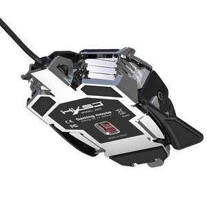 9 nút lập trình 6400 DPI USB có dây Backlit cơ khí Chuột chơi game - Product Image 6