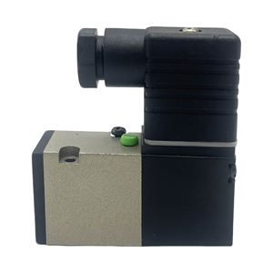 Válvula Solenoide de Plástico de Acción Directa 3/2 Vías 3PB219-00-M1B-3, Montaje en Base, DC24V, Neumática, con Anulación Manual, IP65, Rc1/8 - Product Image 3