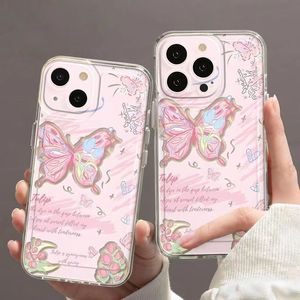 <span class=keywords><strong>เคส</strong></span>โทรศัพท์ใสลายผีเสื้อสำหรับ <span class=keywords><strong>iPhone</strong></span> 15 14 13 12 11 <span class=keywords><strong>Plus</strong></span> Pro MAX <span class=keywords><strong>เคส</strong></span>โทรศัพท์ TPU แบบนิ่มกัน<span class=keywords><strong>กระแทก</strong></span> - Product Image 2