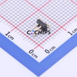 PZ127-2-02-S Pin Header SMD,P=1.27mm Connector ( Pin Structure: 2x2P )( Pitch: 1.27mm )( Row Spacing: 1.27mm ) - Product Image 1