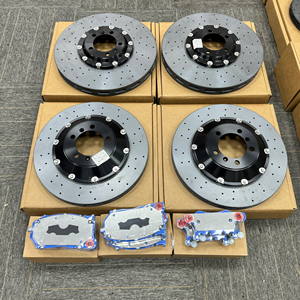 Disco de Freno de Cerámica de Carbono Personalizado de Fábrica, Rotor de Freno Flotante para Porsche Panamera <span class=keywords><strong>Tycan</strong></span> 9Y0615601A - Product Image 3