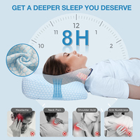 HNOS Ortho pä disches Kissen für Nacken-und Schulter schmerzen Memory Foam Nacken kissen Ergonomisches Schlaf-Zervix kissen