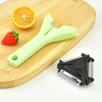 LOVFE 3-in-1 handmatige schilmes, multifunctionele groente- en fruitschiller, draaibaar voor thuis en keuken gebruik