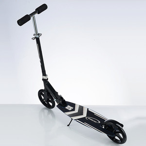Scooter de dos ruedas plegable con altura ajustable para adolescentes, estilo moderno y portátil - Product Image 4