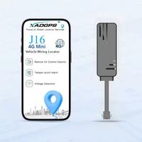 Localizador GPS Inteligente 4G J16 Mini en Tiempo Real para Vehículos con Detección ACC, Aplicación Gratuita para Android, Posicionamiento por PC y Almacenamiento en la Nube