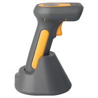 Xkancode BT 2,4G Lector de código de barras Código QR inalámbrico Imagen 2D inalámbrica Escáner de código de barras 150m Rango de transmisión de datos Batería de 5000mAh