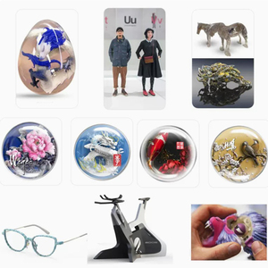 نموذج عيون بلاستيكي من الراتنج متعدد الألوان للطباعة ثلاثية الأبعاد من مصنع في الصين من مصنع المعدات الأصلي مصنوع بالكامل متعدد الألوان مصنوع من مادة بولي جيت للطباعة ثلاثية الأبعاد - Product Image 6