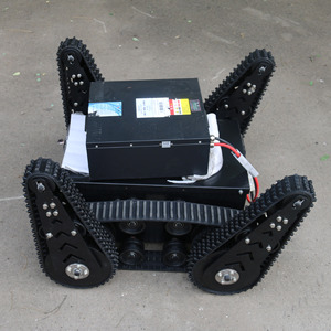 Plataforma de Chasis Robótico de Orugas con Brazo Oscilante: Conquista Terrenos Extremos con Movilidad y Versatilidad Inigualables - Product Image 3