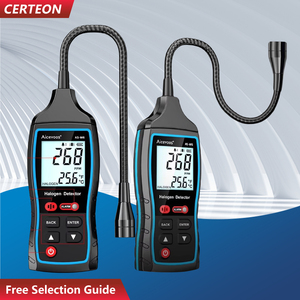 AS-W6 เครื่องตรวจจับแก๊สฟรีออน LCD 0-1000PPM ใช้แบตเตอรี่ สำหรับ R22 <span class=keywords><strong>R32</strong></span> R134a โรงงานและในบ้าน เครื่องรั่วสารทำความเย็น - Product Image 1