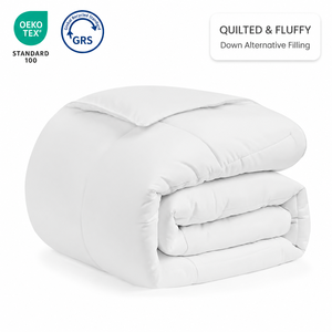 Edredón Blanco Ligero y Fresco, Alternativa Hipoalergénica, Lavable, Acolchado, Suave, para Hogar y Hotel, OEKO-TEX - Product Image 2